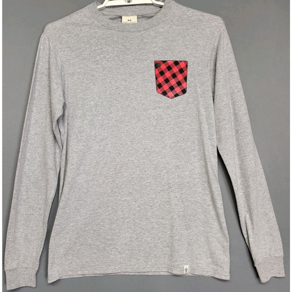 Simply Southern Naughty Christmas Elf Top Womens Small Gray Long Sleeves Graphic - Picture 4 of 12